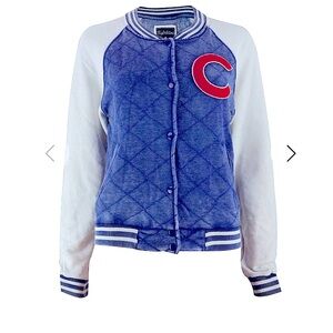 Chicago Cubs - Logo Brownstein Juniors Baseball Jacket Size M